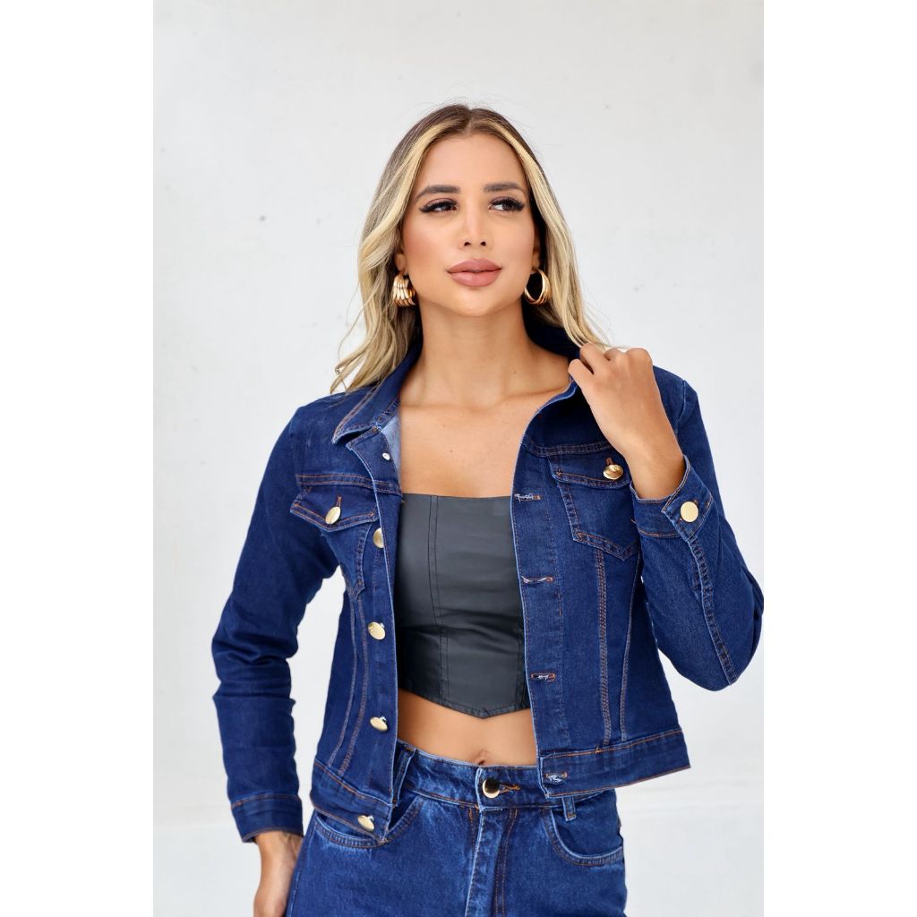 Jaqueta Jeans Feminina – Linha Premium com b
