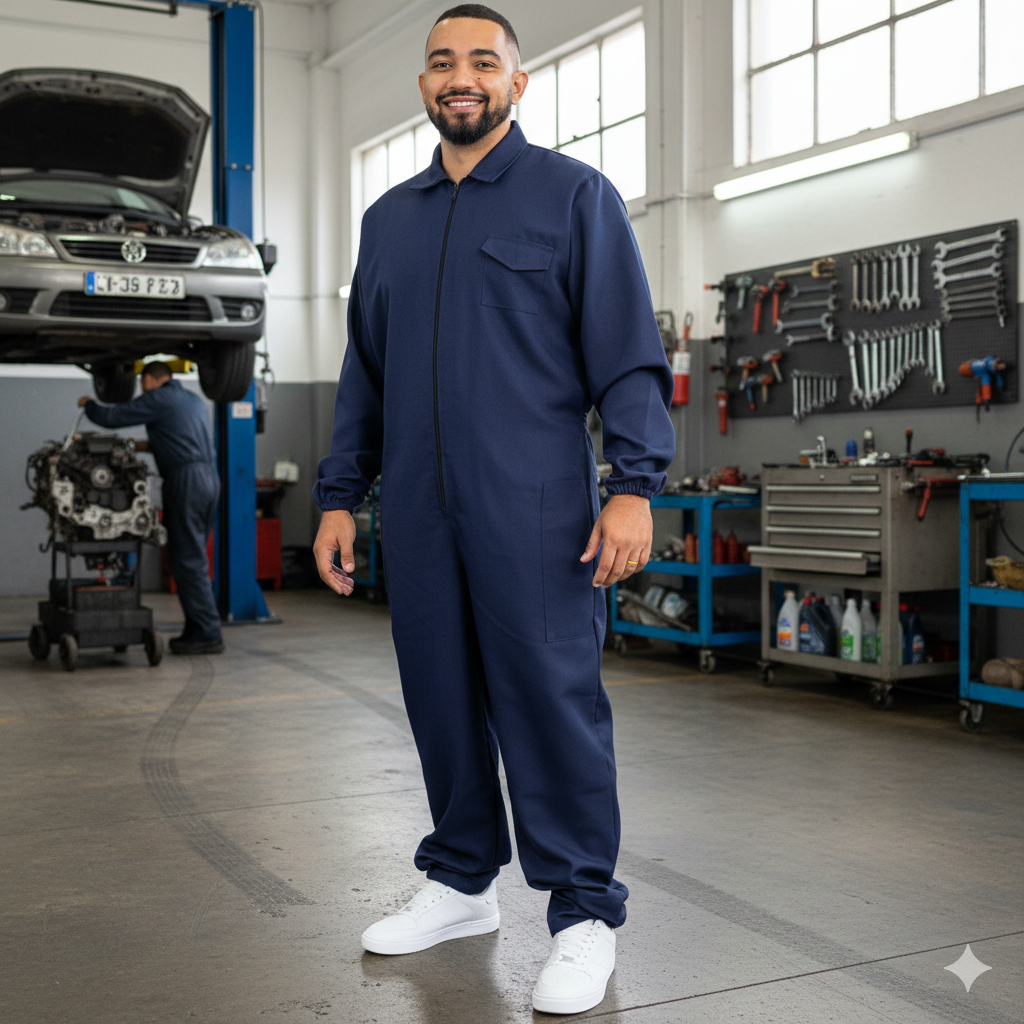 Macacão Oxford Unissex  Uniforme de Trabalho Prof