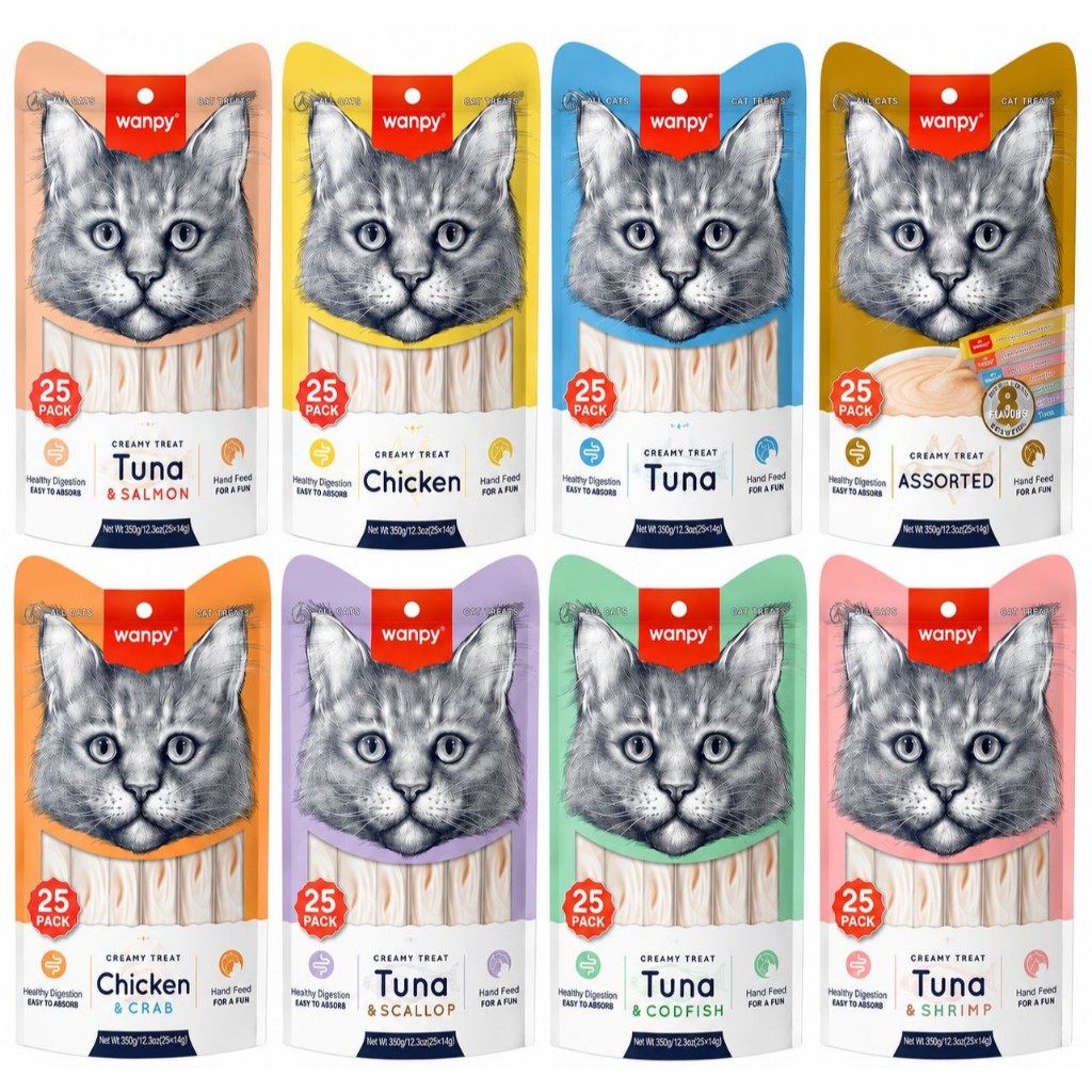 Wanpy Truly Creamy Petisco Cremoso Para Gatos Dive