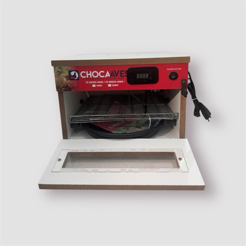 Incubadora Chocadeira 20 a 30 Ovos Galinha Automat
