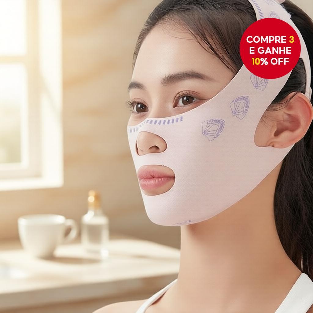Faixa Facial Lifting Modeladora Reutilizável para