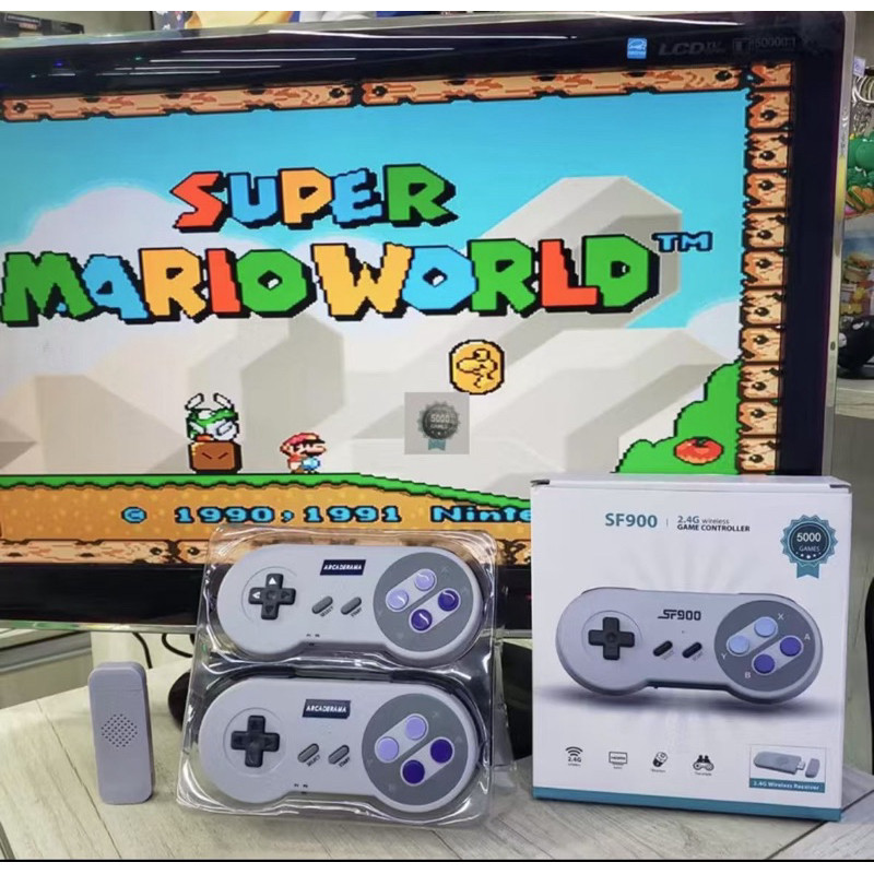 Video Game Retrô SF900 Super Nintendo 2400 jogos 
