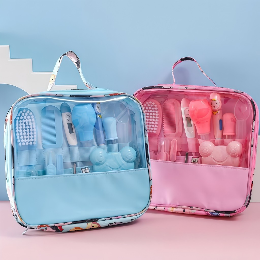 Kit Completo de Higiene Bebê 13 Peças para Chá 