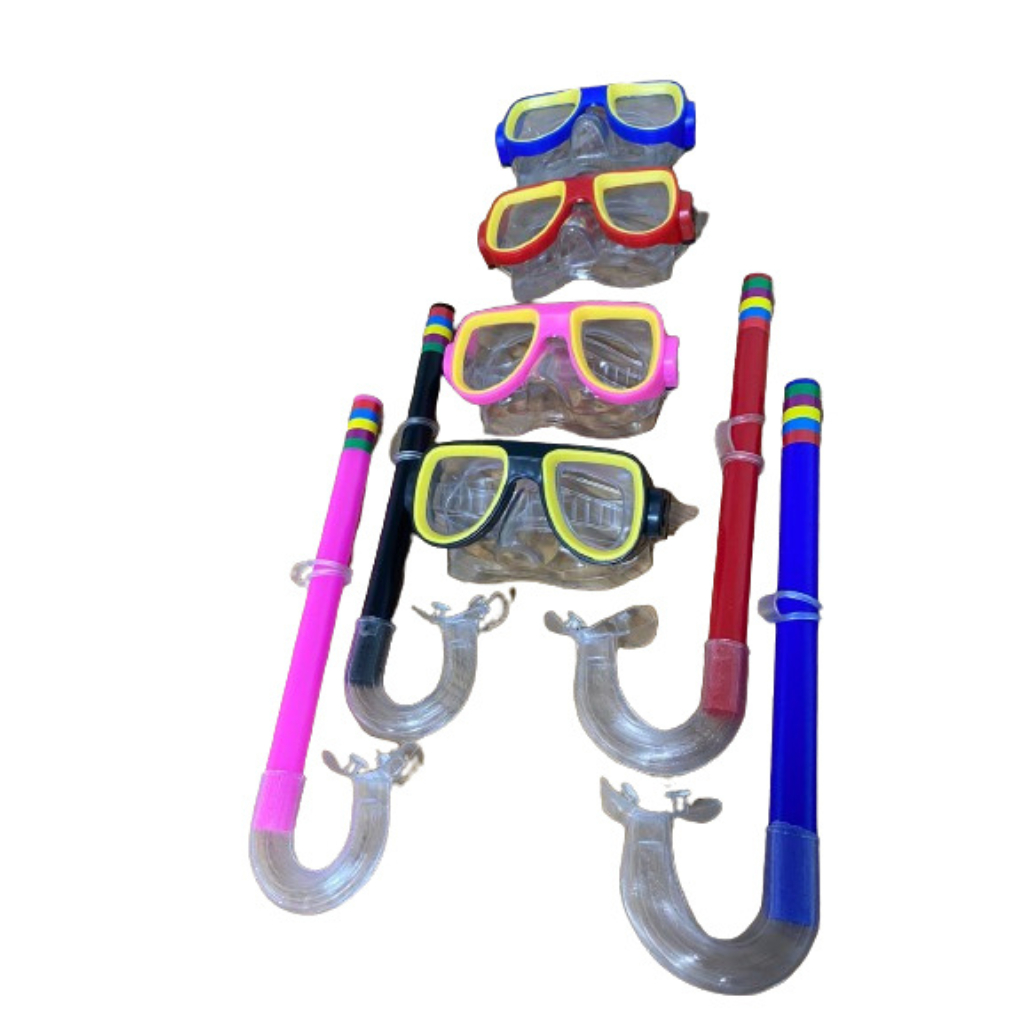Kit Mergulho Infantil com Máscara + Snorkel Ócu