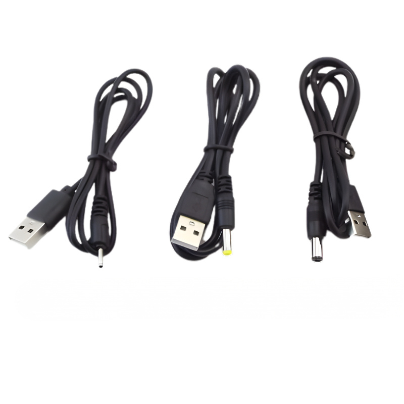 Cabo Conector Usb Macho Para Dc 2.0 3.5 5.5mm 5V C