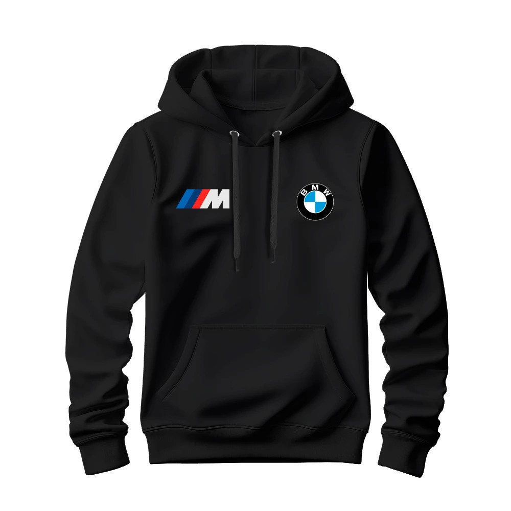 Moletom Canguru Premium Estampado BMW Carro Esport