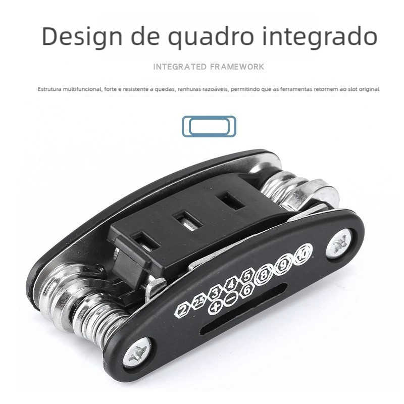 16 em 1 Ferramenta de Bicicleta | Chave Soquete Ac