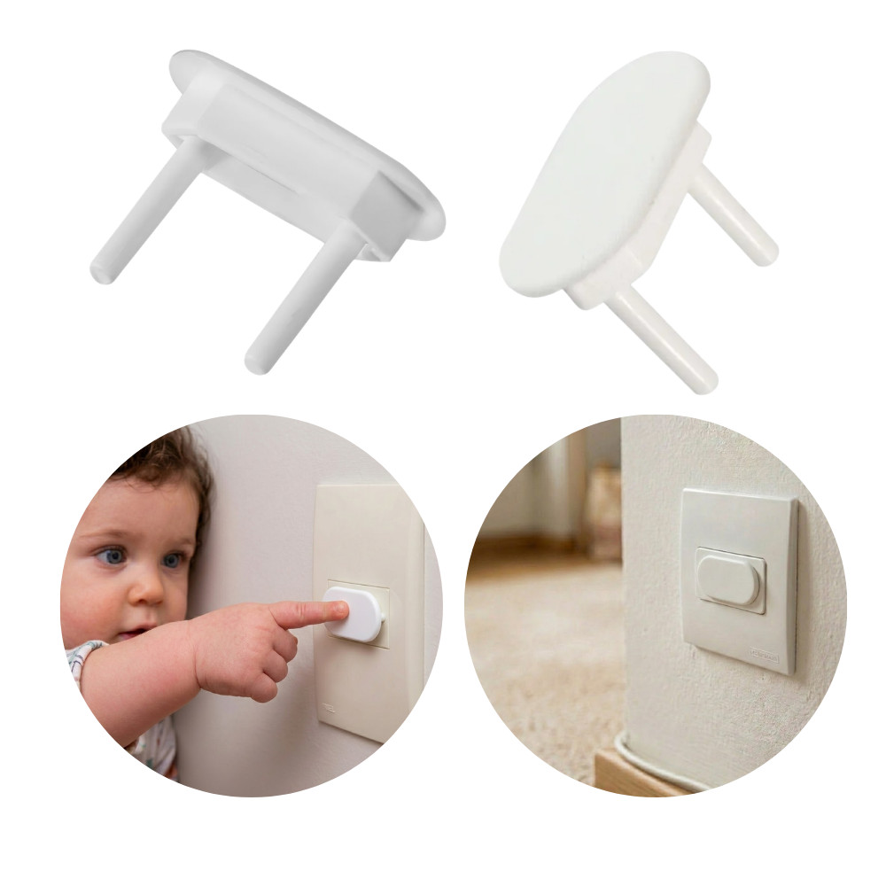Kit 10 a 50 Protetor de tomada bebê segurança co