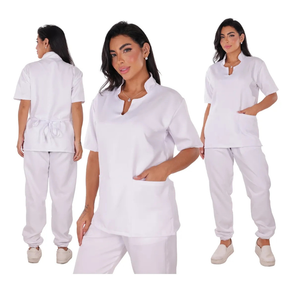 Scrub Gabardine Pijama Hospitalar Cirúrgico Unifo