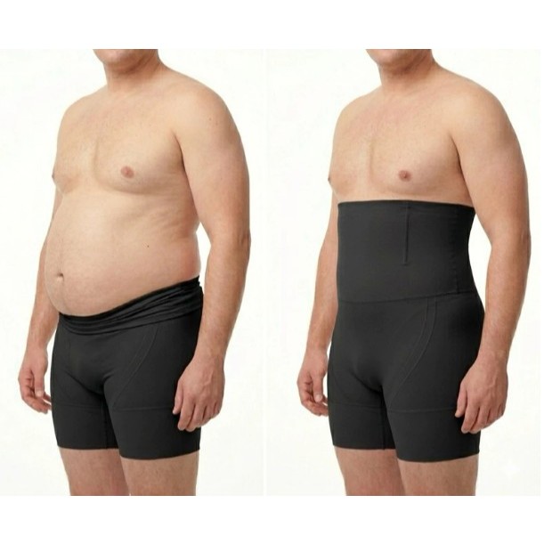 Cueca Cintura Alta Bermuda MASCULINA Cinta Modelad