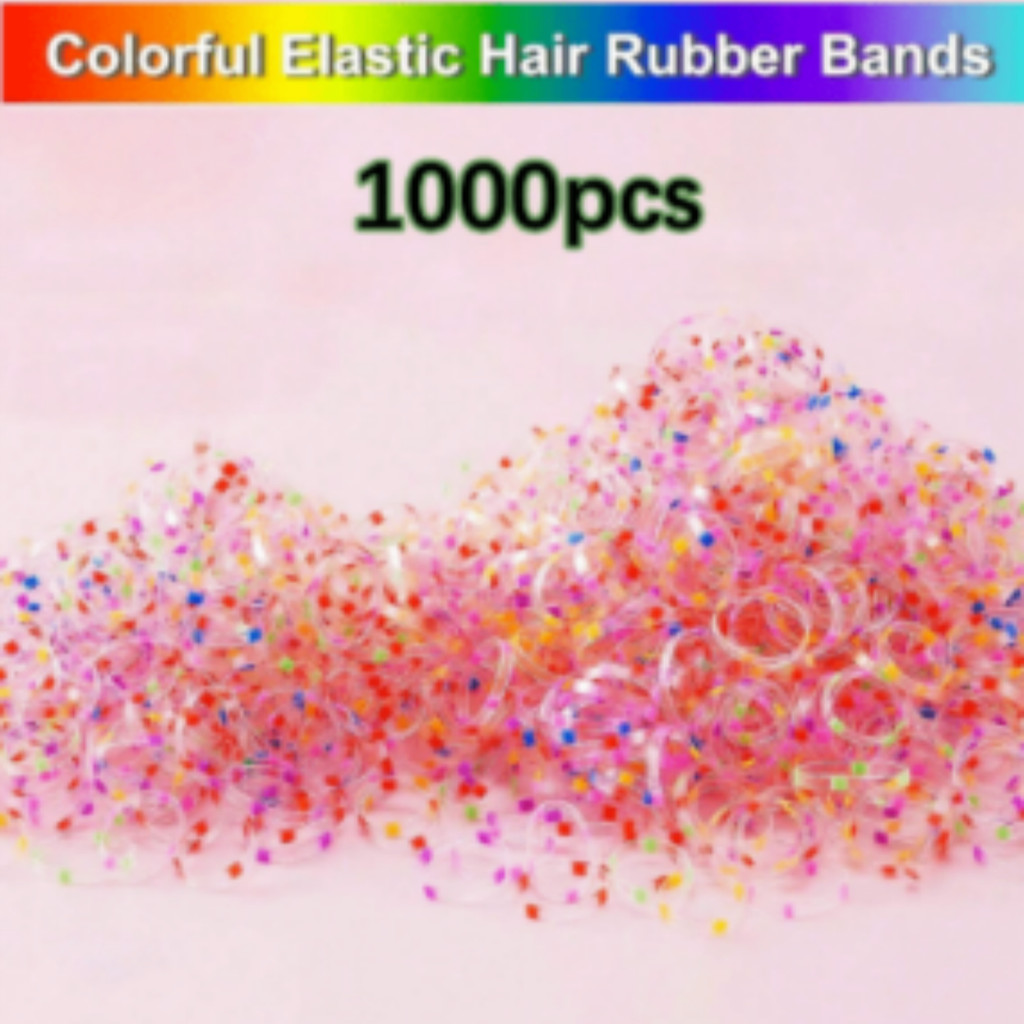 1000/2000 Pcs Elástico De Cabelo Infantil Elastic