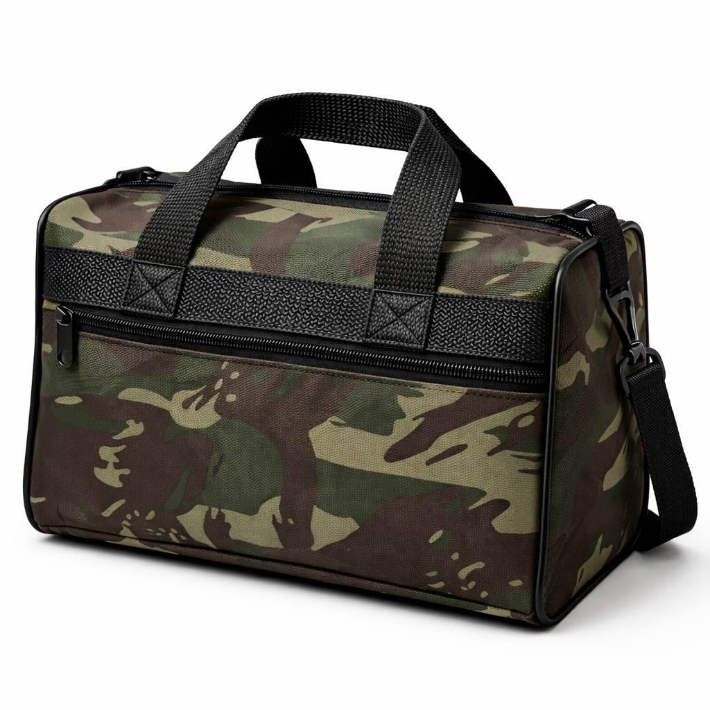 MALA BOLSA DE MÃO E OMBRO  PEQUENA CAMUFLADA ACES