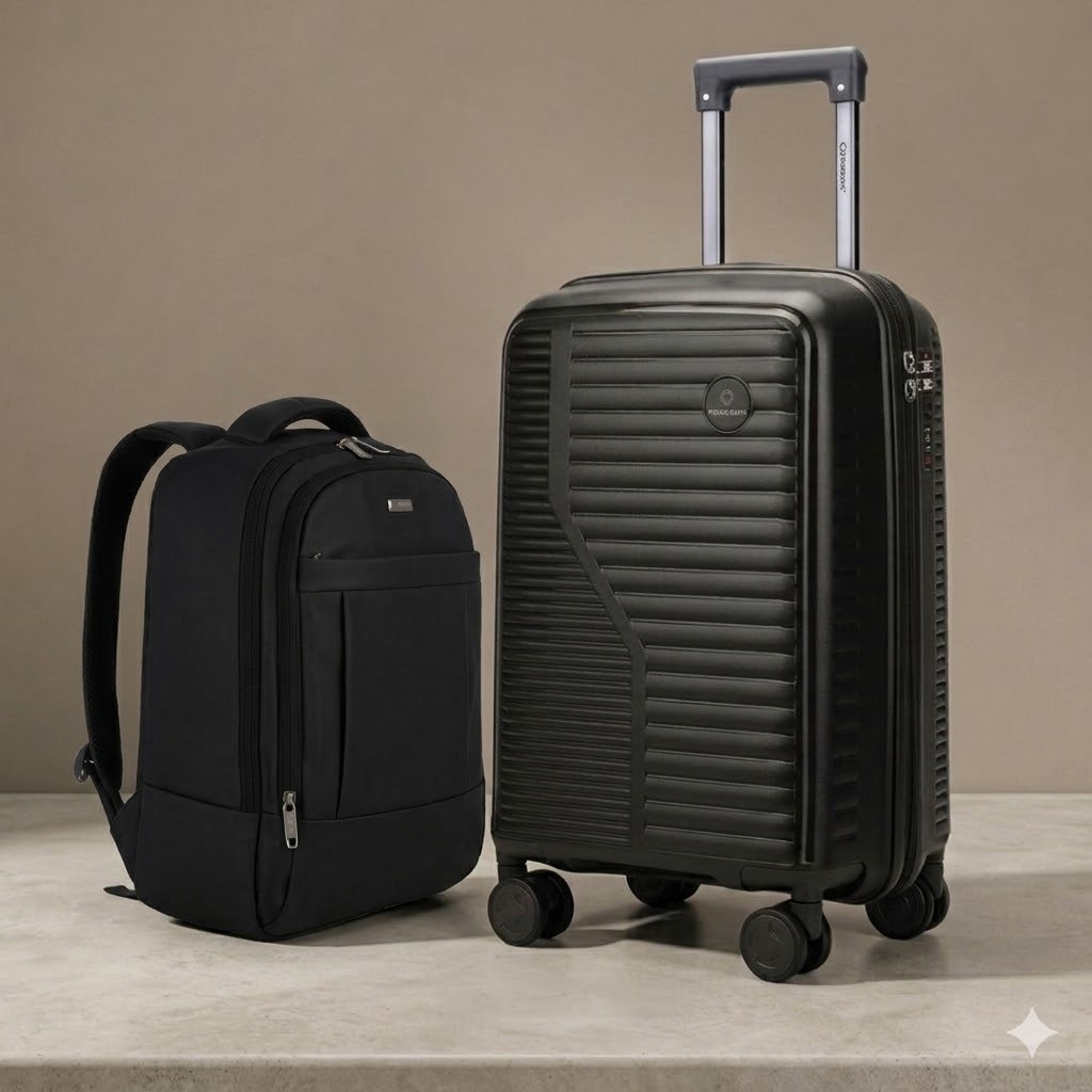 Kit Viagem: Mala de Bordo Polipropileno Dermond PR