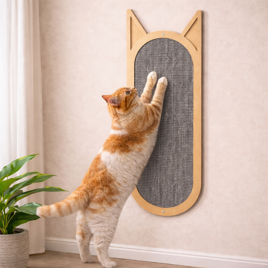 Arranhador Para Gato Parede 50×20 Grande Brin