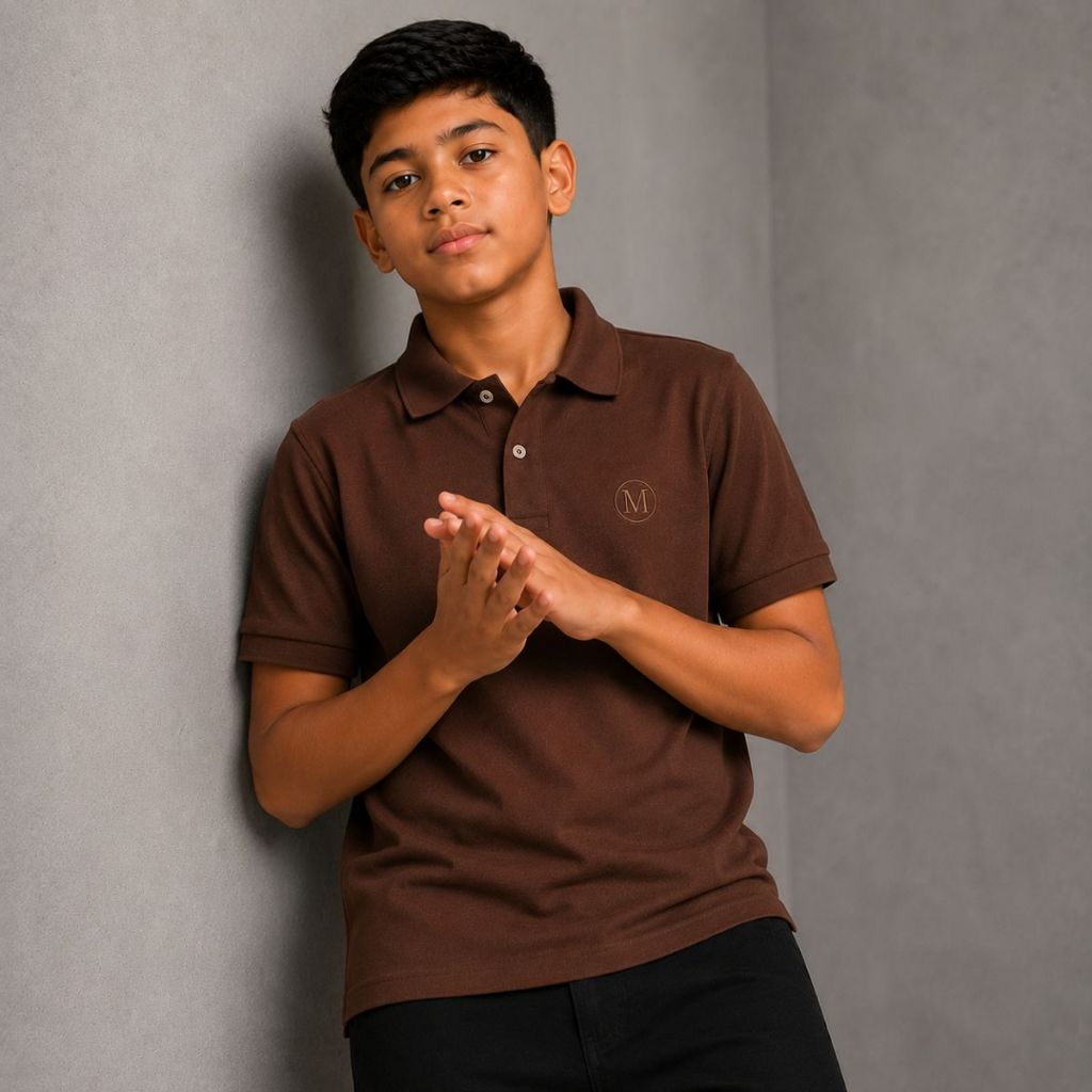 Camisa Polo Piquet Tecido Premium Gola Polo Infant