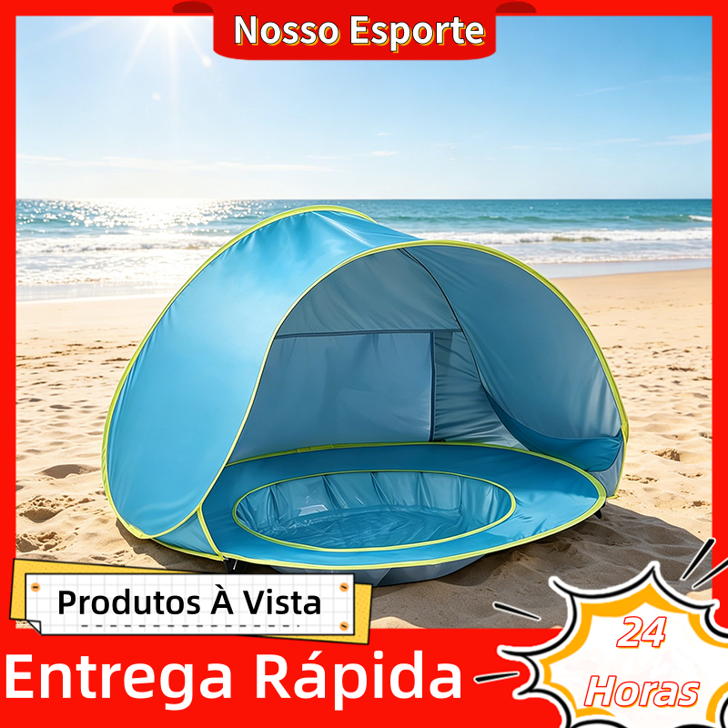 Tenda Barraca De Praia Com Piscina Para Praia E Pi