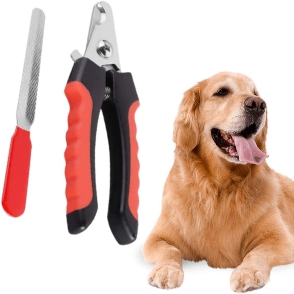 Kit Alicate Cortador Profissional + Lixa De Unha P