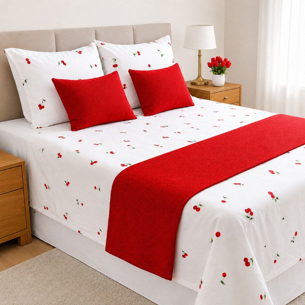 Jogo De Cama 6 Peças Casal Queen King Solteiro Al