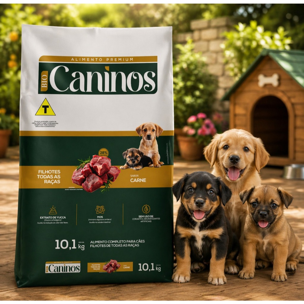Ração 5kg e 10kg Para Cachorro Caninos Filhote P