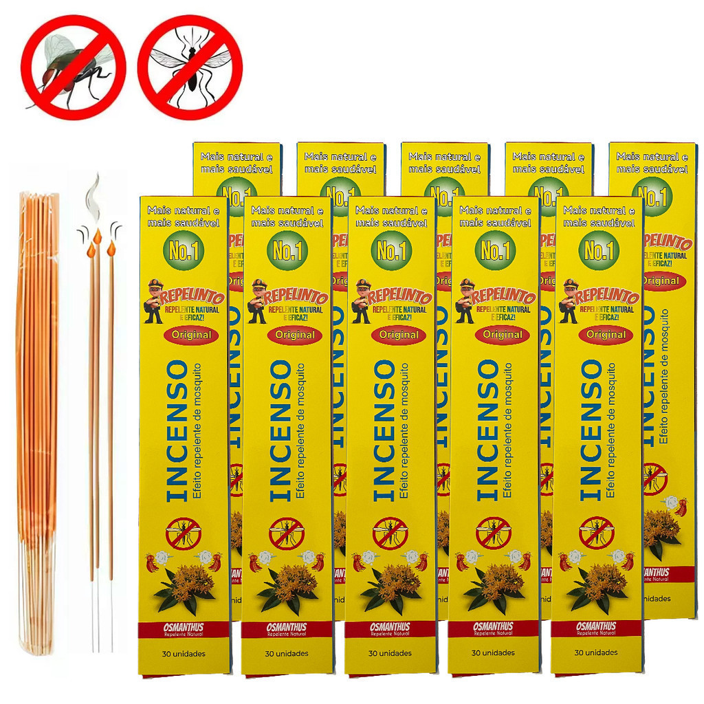 300pcs  Palitos Incenso Repelente  mosquito –