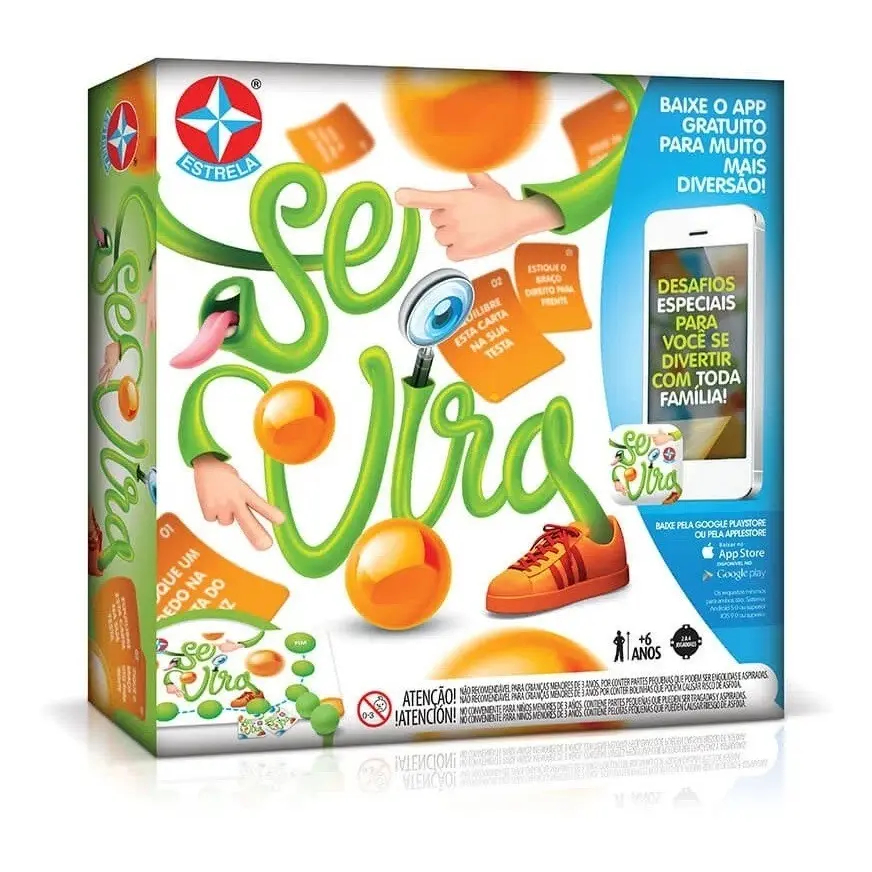 Jogo Se Vira Original Com App – Estrela