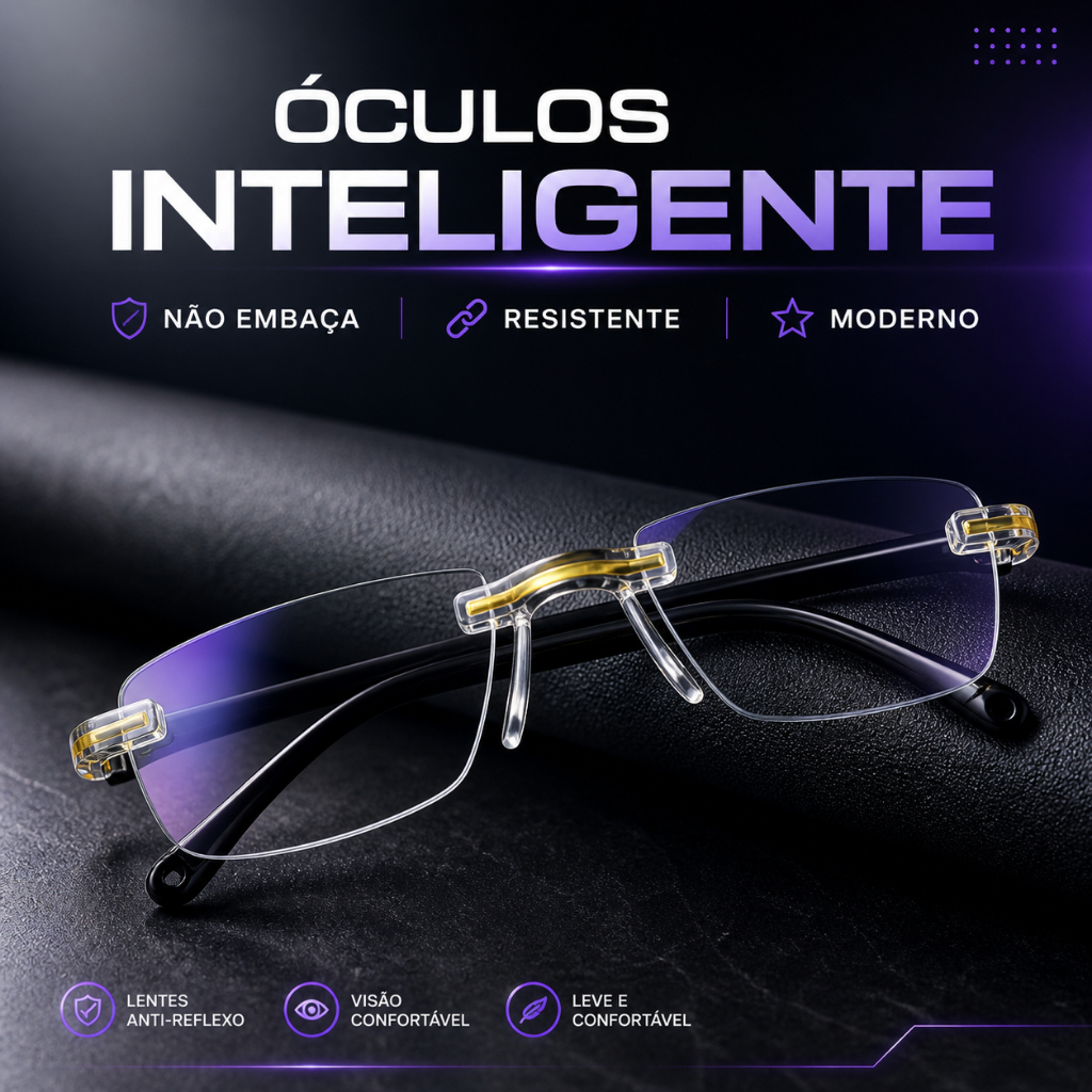 Óculos Inteligentes para Perto e Longe Com Ajuste