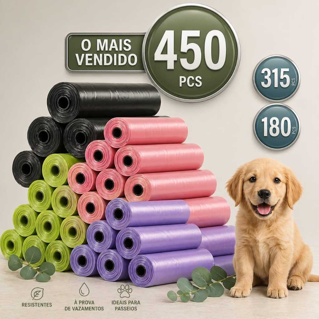 KIT CATA COCO 450/315/180/45 UN Refil Sacos Pet UL