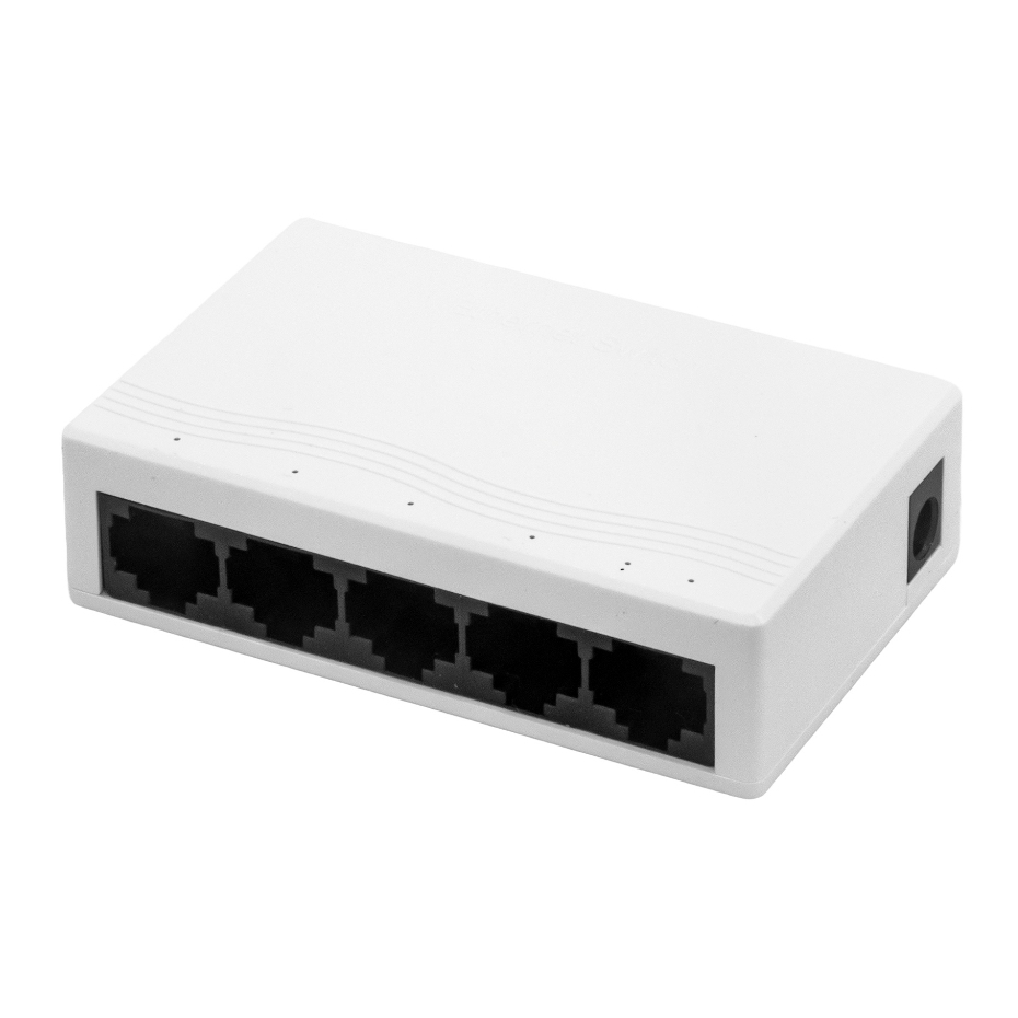 Switch Ethernet 5 Portas Gigabit 1000Mbps RJ45 Ait