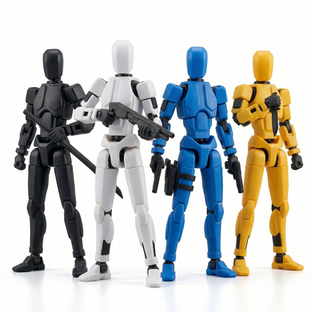 Boneco Articulado Dummy 13 Impressão 3D Flexível