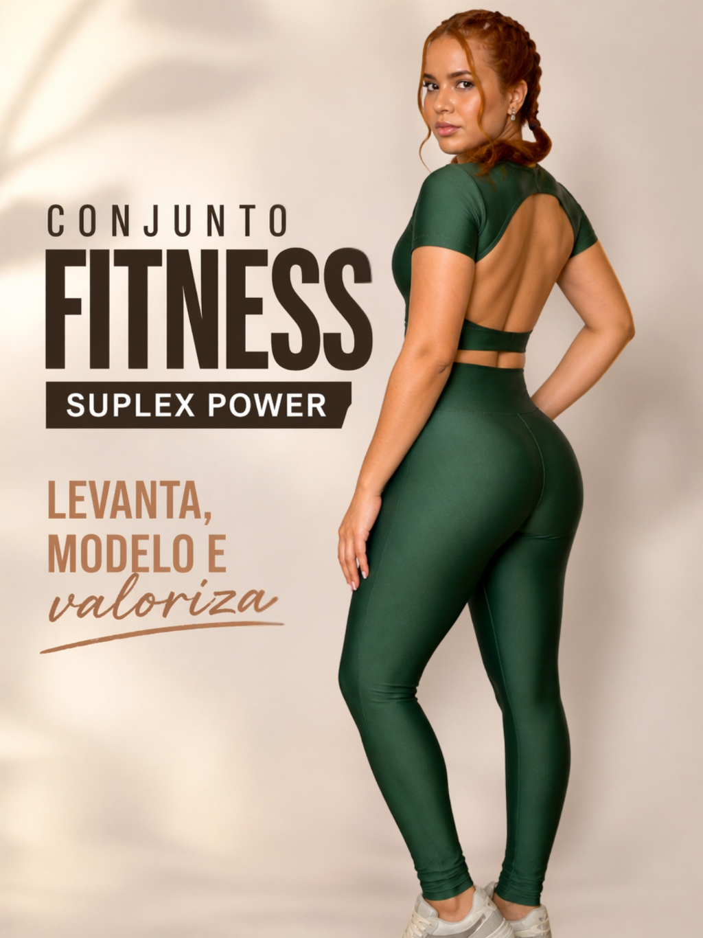 Conjunto Calça Legging e Cropped – Conjunto