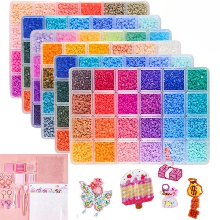 Kit De Contas NANCI Perler Hama , Caixa De Quebra-