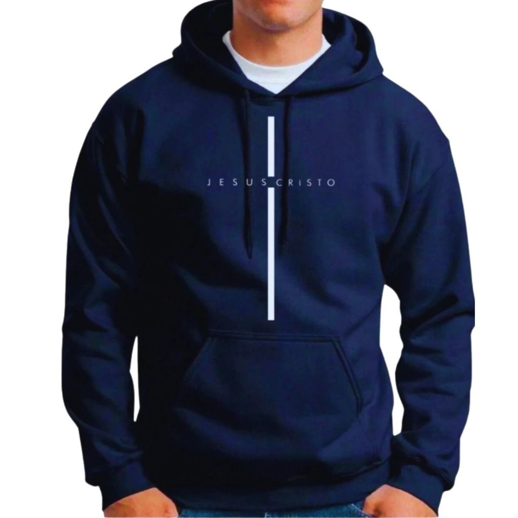 Blusa Moletom Jesus Cristo Quente Confortável