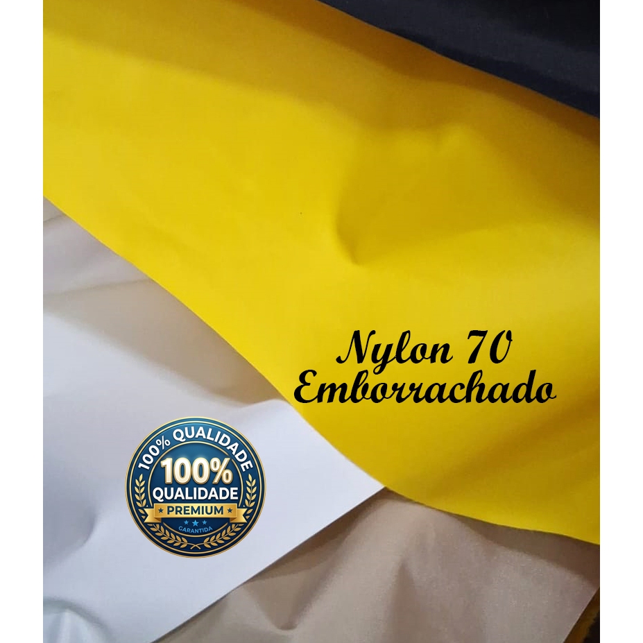 Nylon 70 Emborrachado 50cm X 1,50mt, Impermeável
