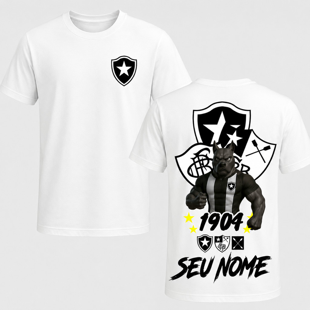 Camiseta Personalizada Com Seu Nome Camisa Torcedo
