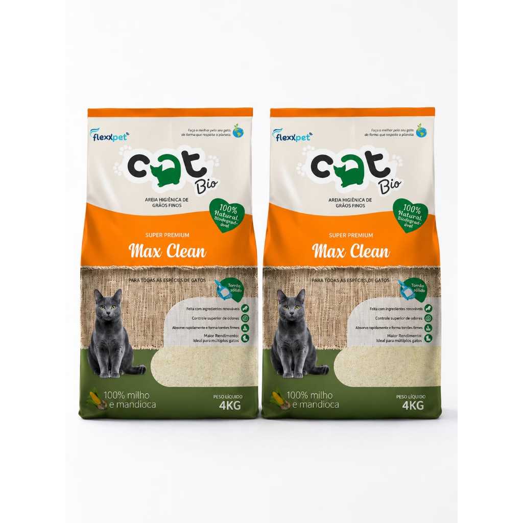 KIT 2 (UNID) Areia Higiênica Biodegradavel Catbio