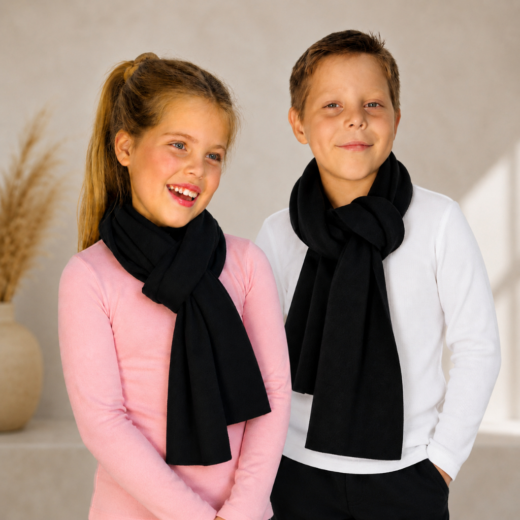 Cachecol Peluciado Infantil Frio Inverno Flanelado