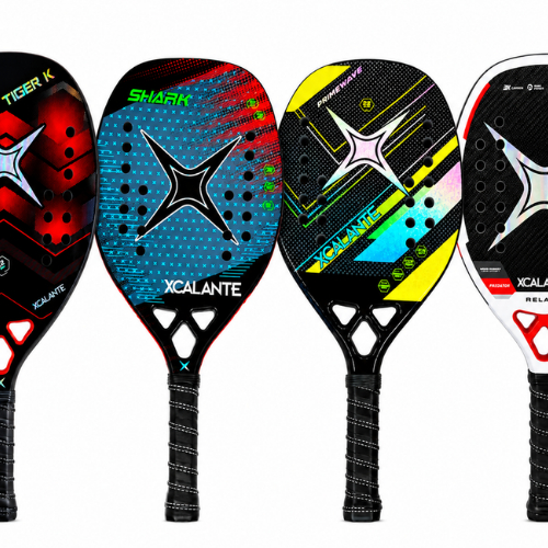 Raquete Beach Tennis Carbono 3K 22mm EVA Soft Anti