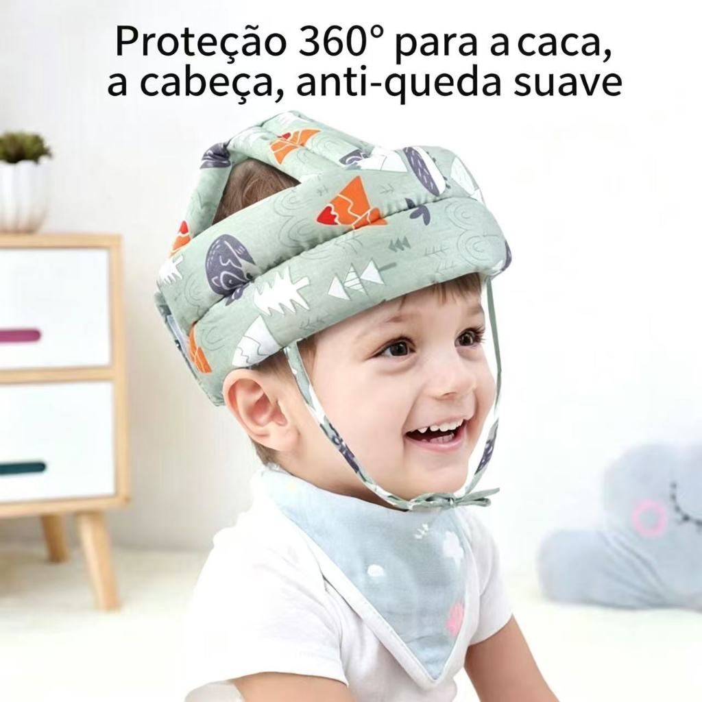 Chapéu De Proteção Infantil Capacete De Seguran