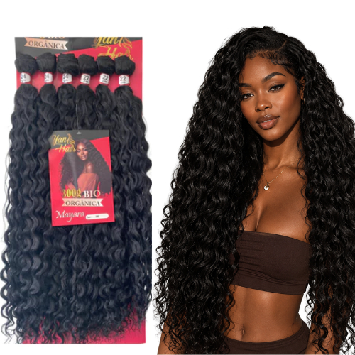 Cabelo Mayara 300g Bio Orgânica Cachos Naturais M