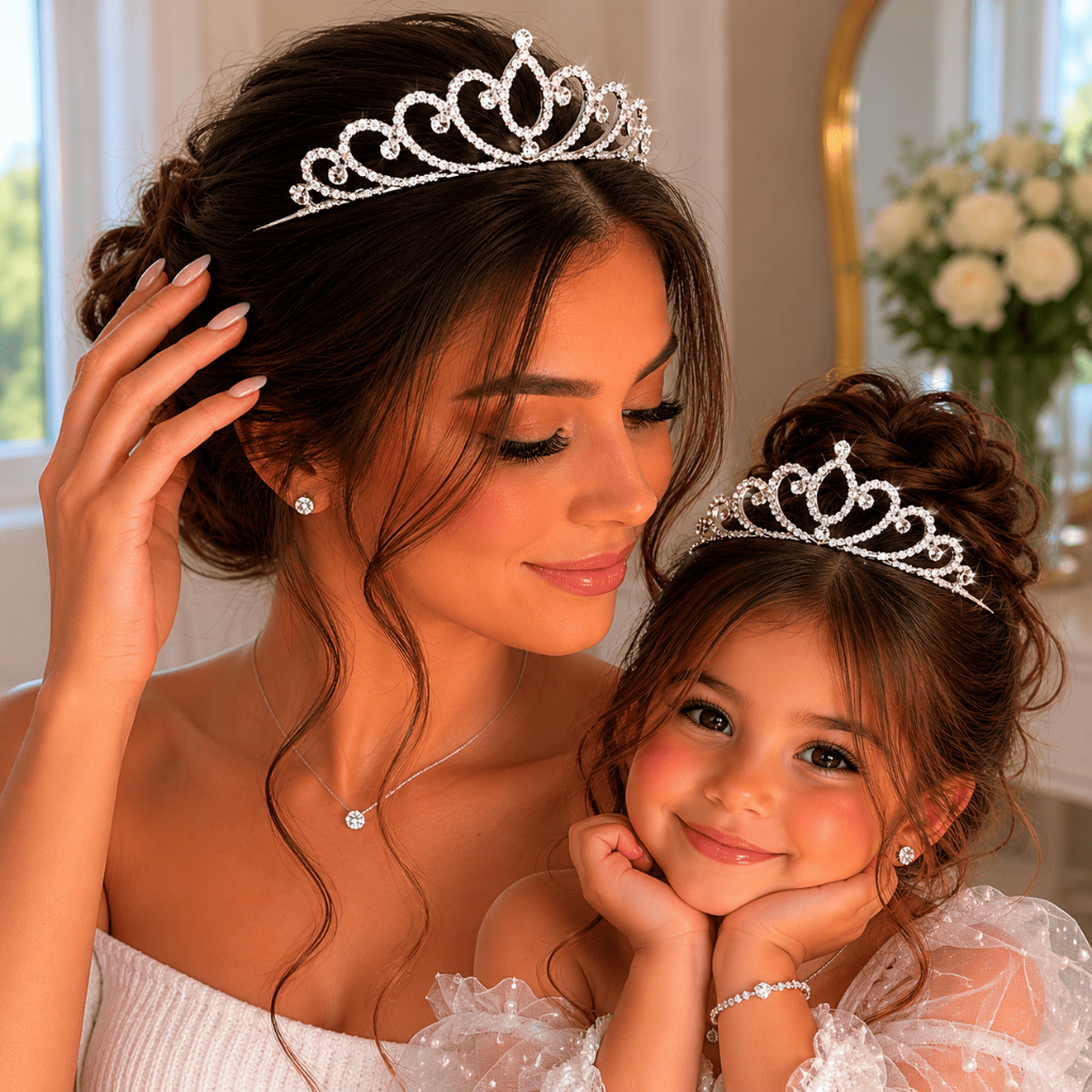 Tiara Coroa Princesa Daminha Noiva Debutante Infan