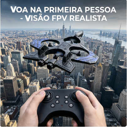DLI Avião Drone de Combate Aircraft Controle Remo