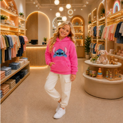 Blusa Infantil Peluciada Ultra Quentinha