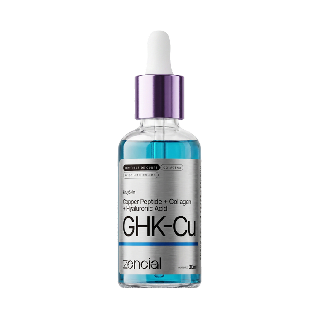 Sérum Peptídeo de Cobre GHK-Cu Reduz Rugas Linha