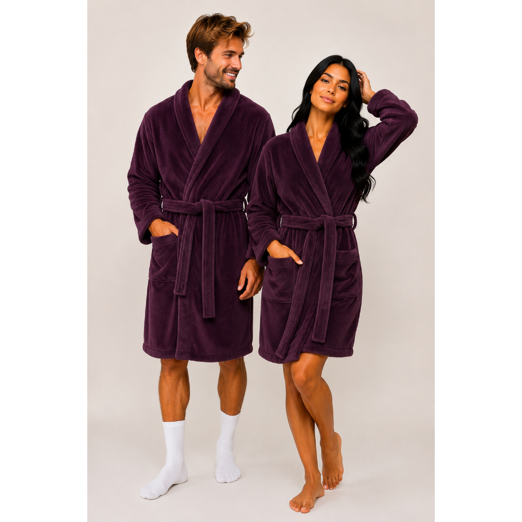 Roupao Feminino Inverno Feminino Casal com Cordão