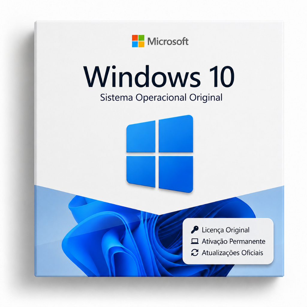 Chave de Ativação Windows 10 Pro / Home Original