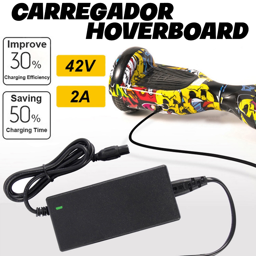 Fonte De Carregamento Para Bateria Skate Elétrico