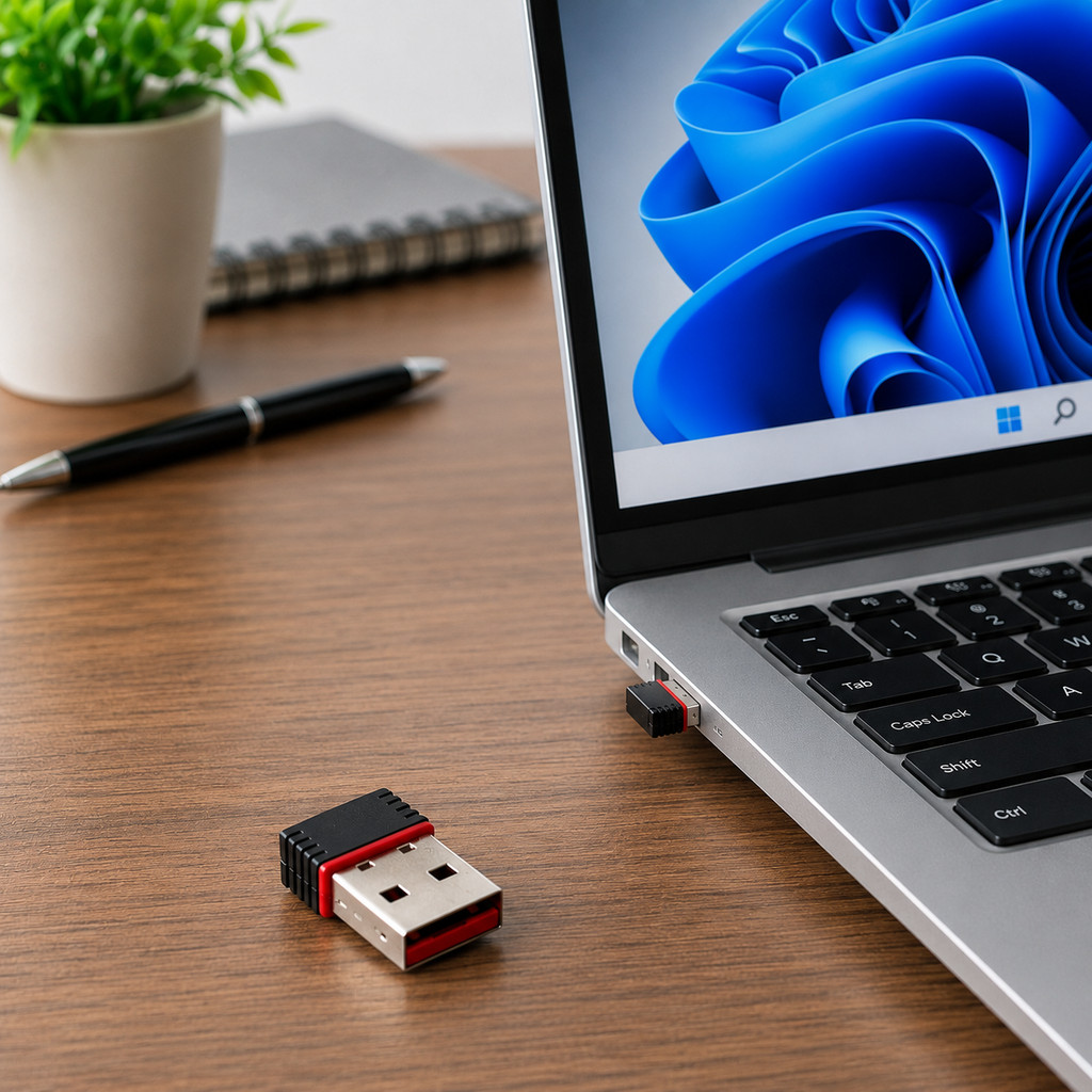 Mini Adaptador WiFi Nano USB 2.4G Receptor Wireles