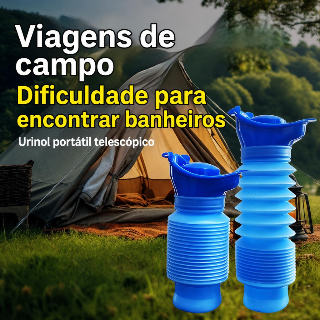 Aleyro Portable Urinal 750ml Unisex Foldable Urina