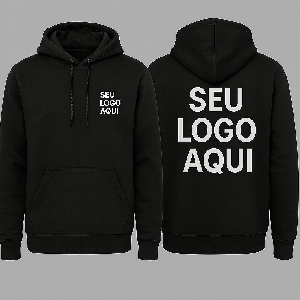 Moletom Canguru PERSONALIZADO Sua Arte Aqui | Esta
