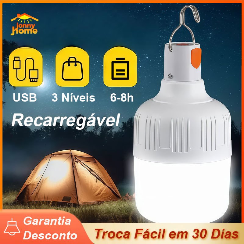 Portátil Lâmpada LED USB Recarregável Para Acam